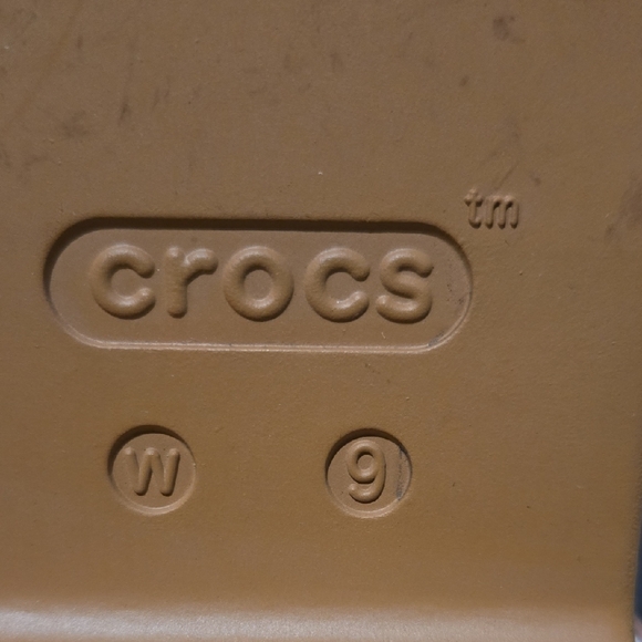 CROCS Women's White Braided Wedge Sandals - Picture 2 of 13